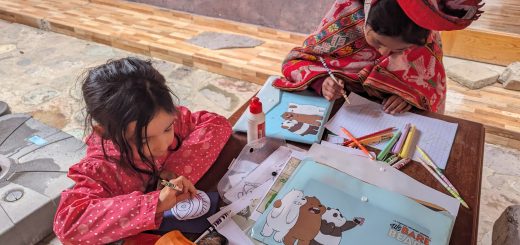 Toddler during gap year